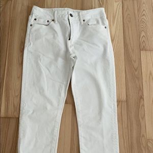 White jeans
